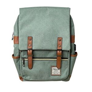 Mancio Slim Laptop Backpack W/ USB Charging Port